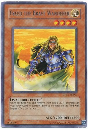 Freed the Brave Wanderer CP04 EN007 Rare Freed the Brave Wanderer CP04 EN007 Rare