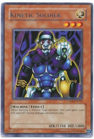 Kinetic Soldier CP04 EN010 Rare Kinetic Soldier CP04 EN010 Rare