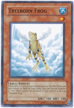 Treeborn Frog CP04 EN020 Common Champion Pack Game 4 CP04 Treeborn Frog CP04 EN020 Common Champion Pack Game 4 CP04