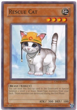 Rescue Cat CP05 EN015 Common Champion Pack Game 5 CP05 Rescue Cat CP05 EN015 Common Champion Pack Game 5 CP05