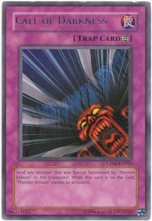 Call of Darkness CP06 EN006 Rare Call of Darkness CP06 EN006 Rare