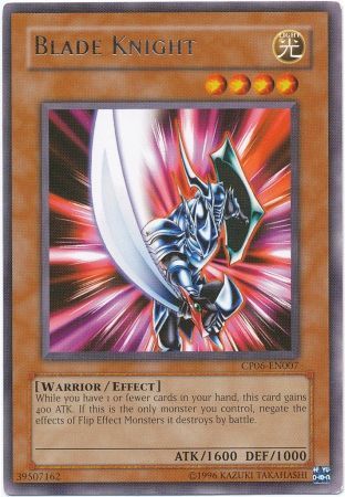 Blade Knight CP06 EN007 Rare Champion Pack Game 6 CP06 Blade Knight CP06 EN007 Rare Champion Pack Game 6 CP06