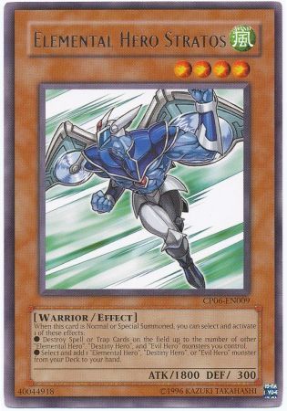 Elemental Hero Stratos Yugioh Trollandtoad