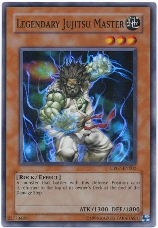 Legendary Jujitsu Master CP07 EN002 Super Rare Champion Pack Game 7 CP07 Legendary Jujitsu Master CP07 EN002 Super Rare Champion Pack Game 7 CP07