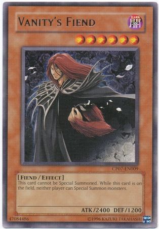 Vanity s Fiend CP07 EN009 Rare Vanity s Fiend CP07 EN009 Rare