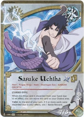 Sasuka Uchiha Cursed Eyes 1080 Uncommon Naruto Tales of the Gallant Sage Sasuka Uchiha Cursed Eyes 1080 Uncommon Naruto Tales of the Gallant Sage