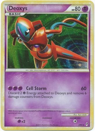 Deoxys (Shiny) - Call of Legends - Pokemon