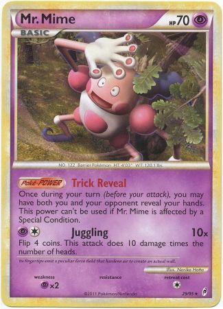 Mr Mime 29 95 Rare Call of Legends Singles Mr Mime 29 95 Rare Call of Legends Singles