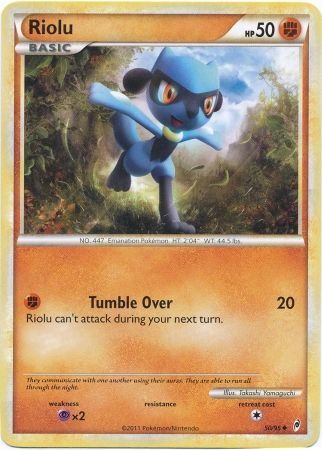 Riolu 50 95 Uncommon Call of Legends Singles Riolu 50 95 Uncommon Call of Legends Singles
