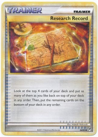 Research Record 84 95 Uncommon Call of Legends Singles Research Record 84 95 Uncommon Call of Legends Singles