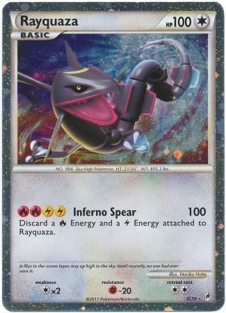 Shining Rayquaza ☆ - 107/107 - Shiny Rare Holo - Pokemon Singles