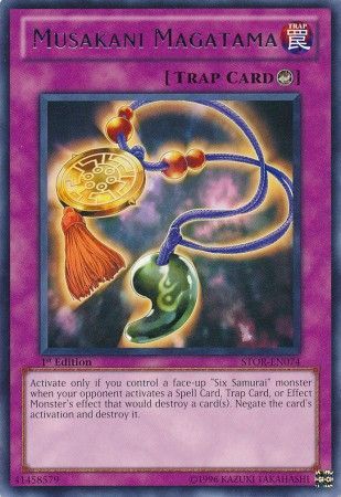 Musakani Magatama STOR EN074 Rare 1st Edition Storm of Ragnarok 1st Edition Singles Musakani Magatama STOR EN074 Rare 1st Edition Storm of Ragnarok 1st Edition Singles