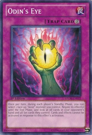 Odin s Eye STOR EN072 Common 1st Edition Storm of Ragnarok 1st Edition Singles Odin s Eye STOR EN072 Common 1st Edition Storm of Ragnarok 1st Edition Singles