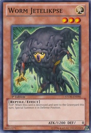 Worm Jetelikpse STOR EN096 Common 1st Edition Storm of Ragnarok 1st Edition Singles Worm Jetelikpse STOR EN096 Common 1st Edition Storm of Ragnarok 1st Edition Singles