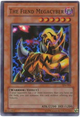 The Fiend Megacyber TP4 005 Super Rare The Fiend Megacyber TP4 005 Super Rare
