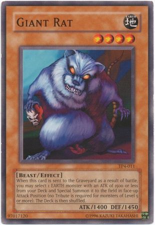 Giant Rat TP4 011 Common Giant Rat TP4 011 Common