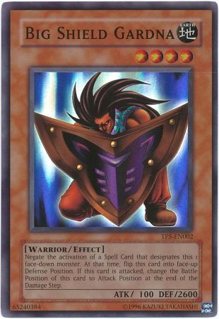 Big Shield Gardna TP5 EN002 Super Rare Big Shield Gardna TP5 EN002 Super Rare