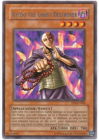 Kycoo the Ghost Destroyer TP5 EN006 Rare Tournament Pack 5th Season TP5 Kycoo the Ghost Destroyer TP5 EN006 Rare Tournament Pack 5th Season TP5