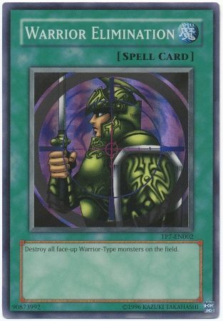 Warrior Elimination TP7 EN002 Super Rare 