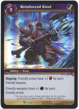 Reinforced Steel Citadel 10 30 Uncommon Reinforced Steel Citadel 10 30 Uncommon