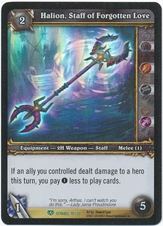 Halion Staff of forgotten Love Citadel 19 30 Uncommon Halion Staff of forgotten Love Citadel 19 30 Uncommon