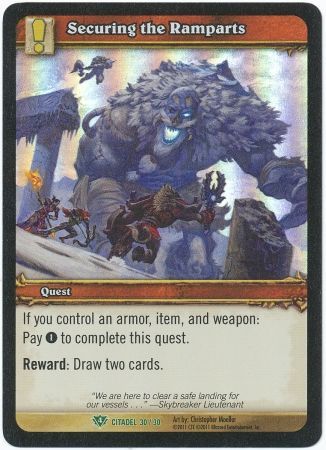 Securing the Ramparts Citadel 30 30 Uncommon Securing the Ramparts Citadel 30 30 Uncommon