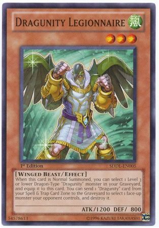 Dragunity Legionnaire SDDL EN005 Common 1st Edition Dragunity Legionnaire SDDL EN005 Common 1st Edition