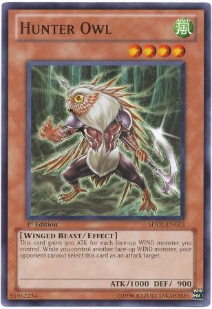 Hunter Owl SDDL EN013 Common 1st Edition Hunter Owl SDDL EN013 Common 1st Edition