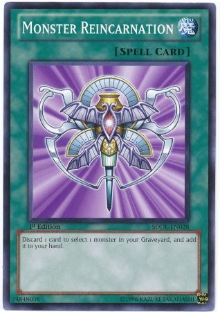 Monster Reincarnation SDDL EN028 Common 1st Edition Structure Deck Dragunity Legion SDDL 1st Edition Singles Monster Reincarnation SDDL EN028 Common 1st Edition Structure Deck Dragunity Legion SDDL 1st Edition Singles