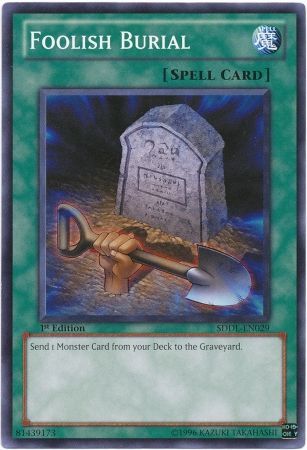 Foolish Burial SDDL EN029 Common 1st Edition Structure Deck Dragunity Legion SDDL 1st Edition Singles Foolish Burial SDDL EN029 Common 1st Edition Structure Deck Dragunity Legion SDDL 1st Edition Singles