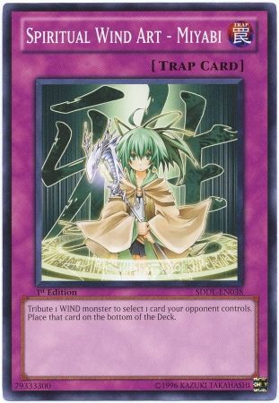 Spiritual Wind Art Miyabi SDDL EN038 Common 1st Edition Spiritual Wind Art Miyabi SDDL EN038 Common 1st Edition