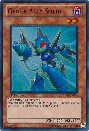 Genex Ally Solid HA04 EN005 Super Rare 1st Edition Hidden Arsenal 4 Trishula s Triumph HA04 1st Edition Singles Genex Ally Solid HA04 EN005 Super Rare 1st Edition Hidden Arsenal 4 Trishula s Triumph HA04 1st Edition Singles