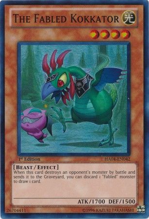 The Fabled Kokkator HA04 EN042 Super Rare 1st Edition Hidden Arsenal 4 Trishula s Triumph HA04 1st Edition Singles The Fabled Kokkator HA04 EN042 Super Rare 1st Edition Hidden Arsenal 4 Trishula s Triumph HA04 1st Edition Singles