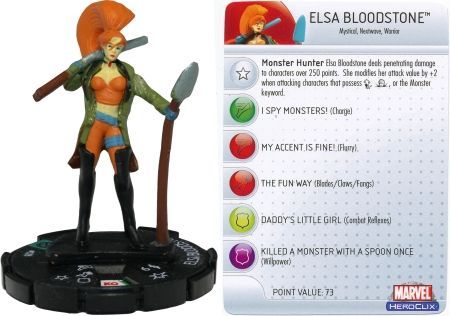 Elsa Bloodstone 028 Giant Size X Men Marvel Heroclix Marvel Giant Size X Men Elsa Bloodstone 028 Giant Size X Men Marvel Heroclix Marvel Giant Size X Men