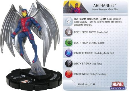 Archangel 049 Giant Size X Men Marvel Heroclix Marvel Giant Size X Men Archangel 049 Giant Size X Men Marvel Heroclix Marvel Giant Size X Men