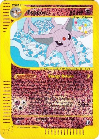Espeon 6 12 Oversized Promo Pokemon Oversized Cards Espeon 6 12 Oversized Promo Pokemon Oversized Cards