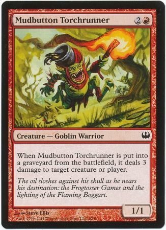 Mudbutton Torchrunner Duel Decks Knights vs Dragons Singles Mudbutton Torchrunner Duel Decks Knights vs Dragons Singles