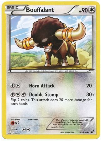 Bouffalant 90 114 Uncommon Bouffalant 90 114 Uncommon
