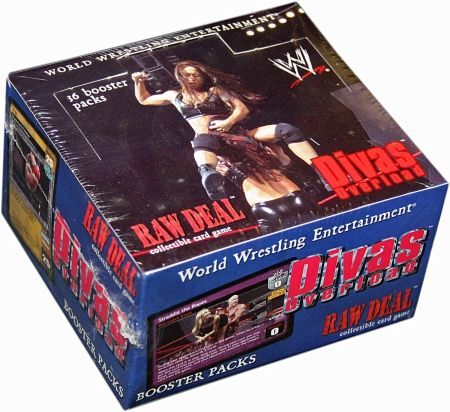 Booster Pack WWE/WWF CCG TCG Raw Deal Divas Overload Booster From New Sealed Box 