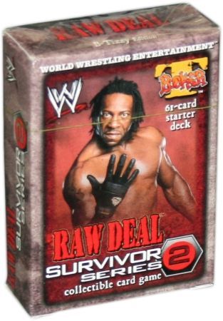 BIG Show "TOO Much Man" Starter Deck Raw Deal Survivor Series 2 NEW Sealed 