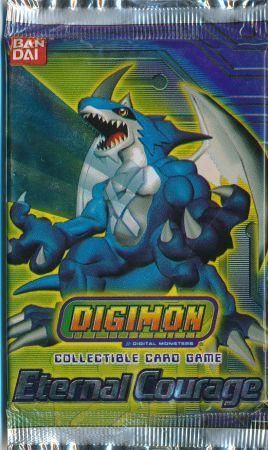 Digimon Eternal Courage Booster Pack 9 Cards Bandai Digimon Sealed Product Digimon Eternal Courage Booster Pack 9 Cards Bandai Digimon Sealed Product