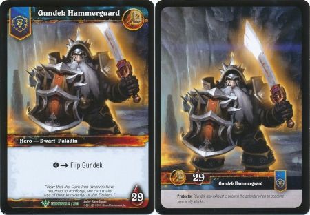 Gundek Hammerguard 5 220 Uncommon WoW War of Elements Gundek Hammerguard 5 220 Uncommon WoW War of Elements