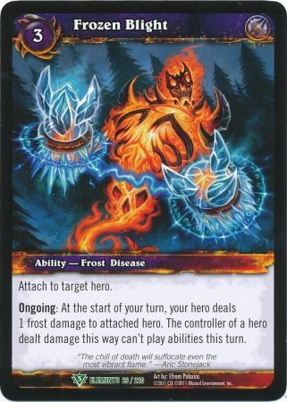 Frozen Blight 26 220 Uncommon WoW War of Elements Frozen Blight 26 220 Uncommon WoW War of Elements