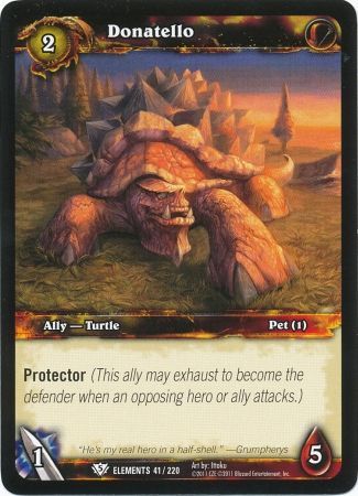 Donatello 41 220 Common WoW War of Elements Donatello 41 220 Common WoW War of Elements