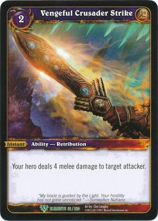 Vengeful Crusader Strike 62 220 Uncommon Vengeful Crusader Strike 62 220 Uncommon