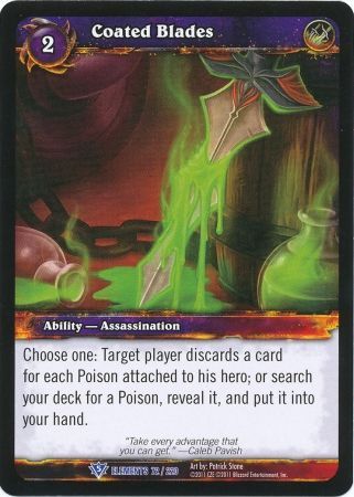 Coated Blades 72 220 Rare WoW War of Elements Coated Blades 72 220 Rare WoW War of Elements