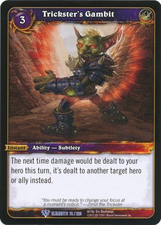 Tricksters Gambit 78 220 Rare WoW War of Elements Tricksters Gambit 78 220 Rare WoW War of Elements