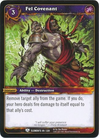 Fel Covenant 89 220 Common Fel Covenant 89 220 Common