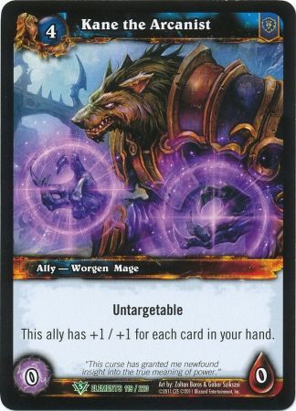 Kane the Arcanist 119 220 Uncommon WoW War of Elements Kane the Arcanist 119 220 Uncommon WoW War of Elements