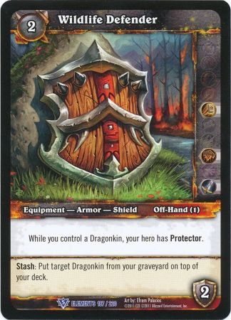 Wildlife Defender 187 220 Rare WoW War of Elements Wildlife Defender 187 220 Rare WoW War of Elements